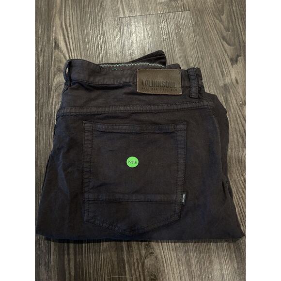 Linksoul Pant Size 38x32 Gray Chino Boardwalker Golf Stretch Quick Dry Stretch - Picture 7 of 7